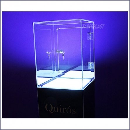 Vitrine Plexiglas Leds Quiros