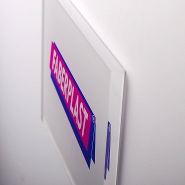 Plaques d'exposition en plexiglas